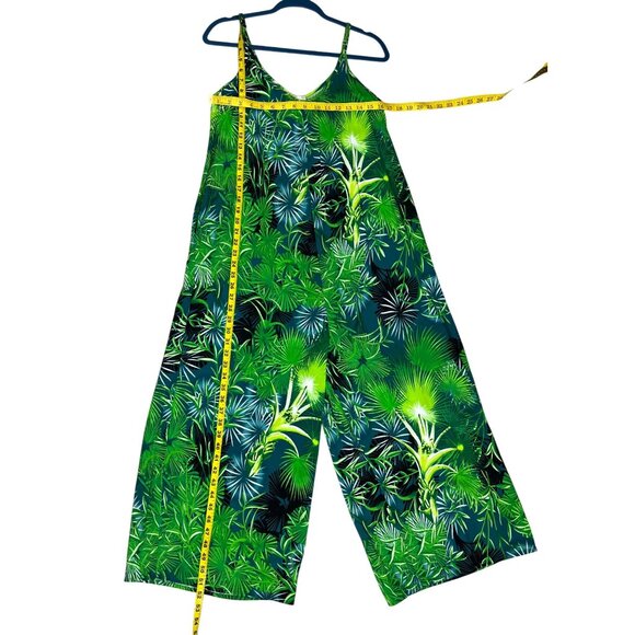 Tropical Green Jumpsuit - Picture 10 of 11